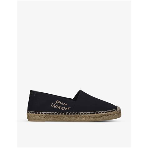 ysl canvas espadrilles|ysl espadrilles women's.